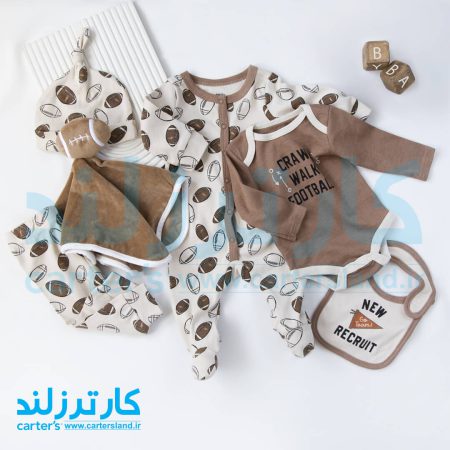 ست 6 تکه وارداتی نوزادی کد 2561