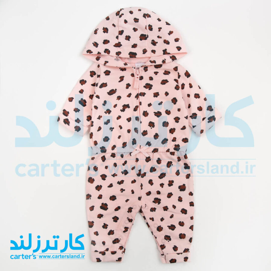 سرهمی کلاهدار دخترانه کارترز کد 2389