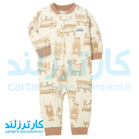 سرهمی فوتر بدون جوراب پسرانه کارترز کد 2586