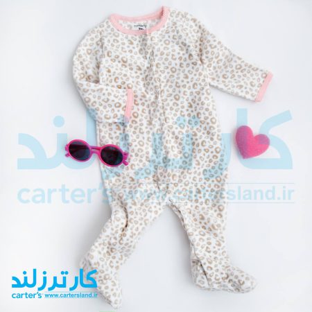 سرهمی فوتر جورابدار دخترانه کارترز کد 2510