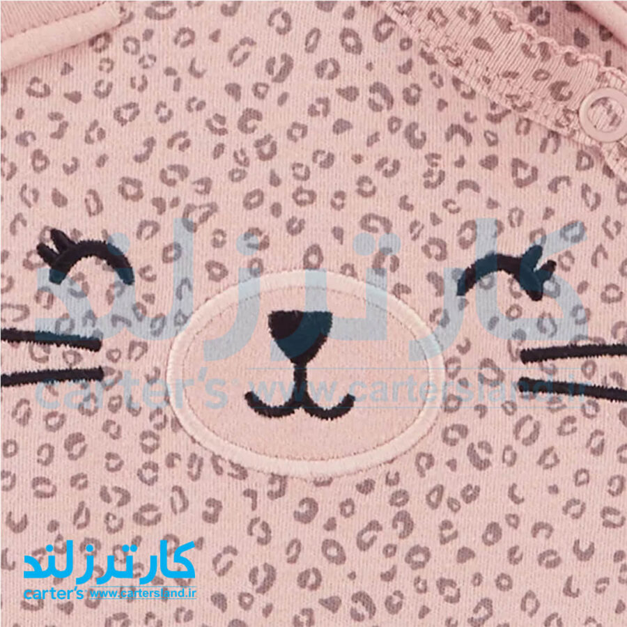سرهمی نخی جورابدار دخترانه کارترز کد 2401