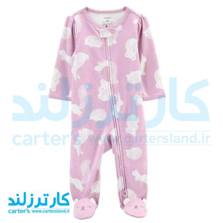 سرهمی نخی جورابدار دخترانه کارترز کد 2507