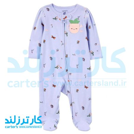 سرهمی نخی جورابدار دخترانه کارترز کد 2509