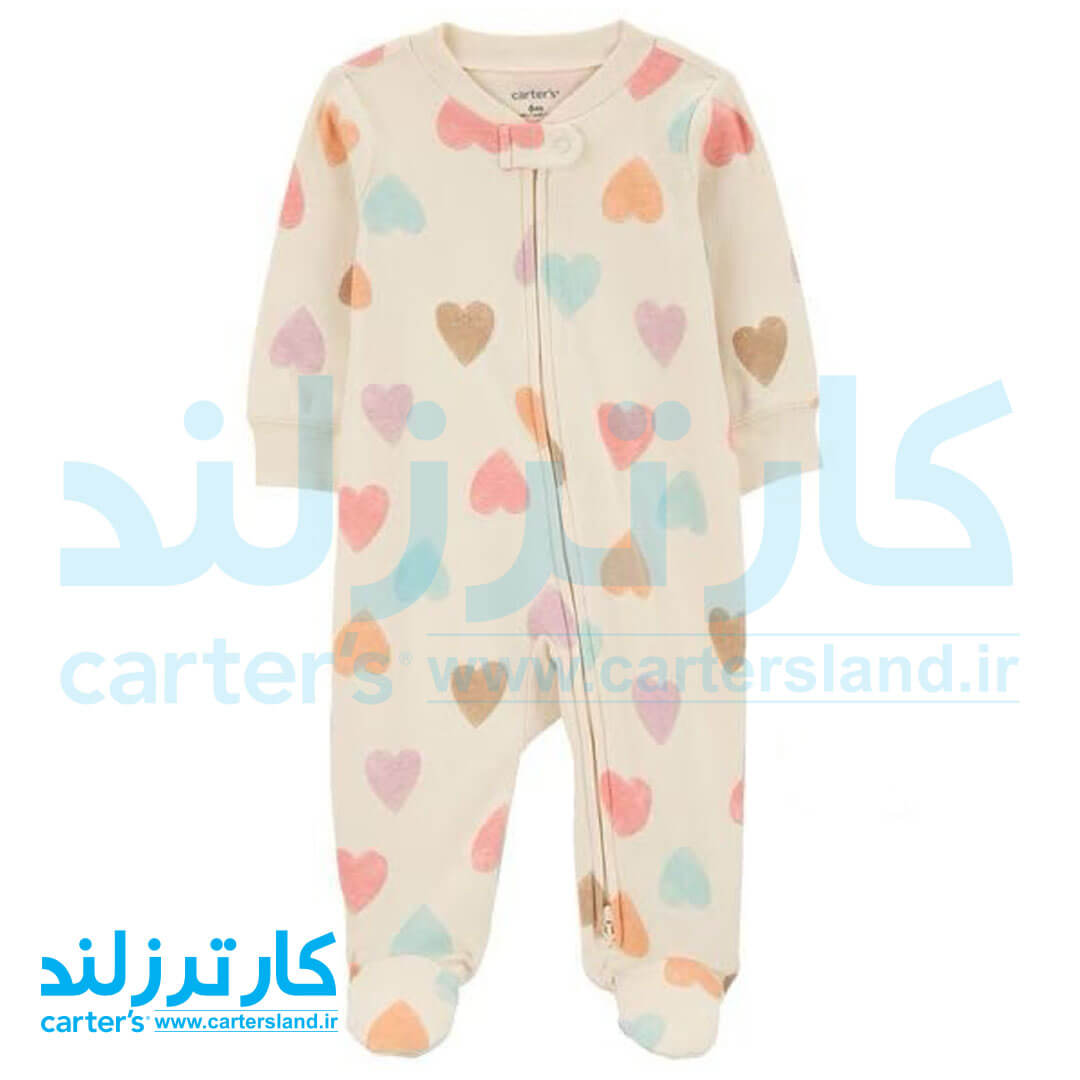 سرهمی نخی جورابدار دخترانه کارترز کد 2597