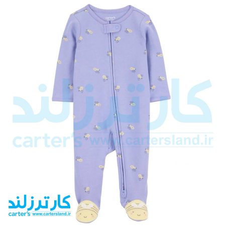 سرهمی نخی جورابدار دخترانه کارترز کد 2599