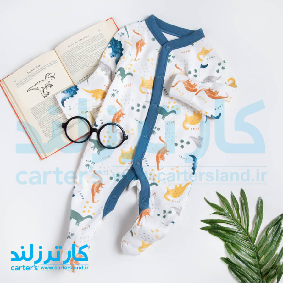 سرهمی نخی جورابدار پسرانه کارترز کد 2402