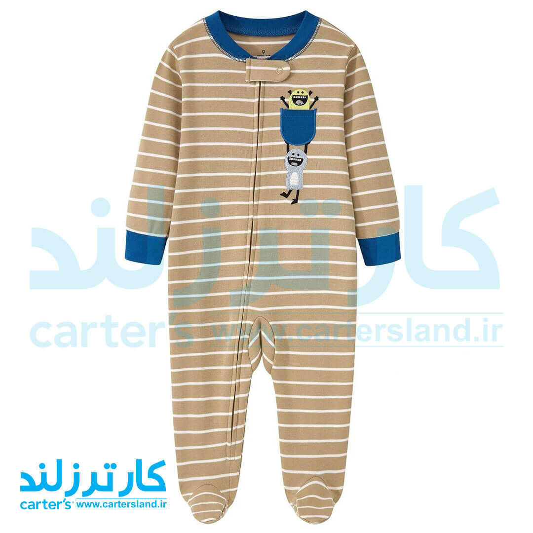 سرهمی نخی جورابدار پسرانه کارترز کد 2601
