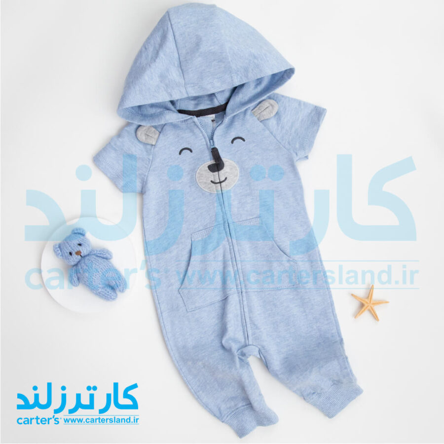 سرهمی کلاهدار پسرانه کارترز کد 2403