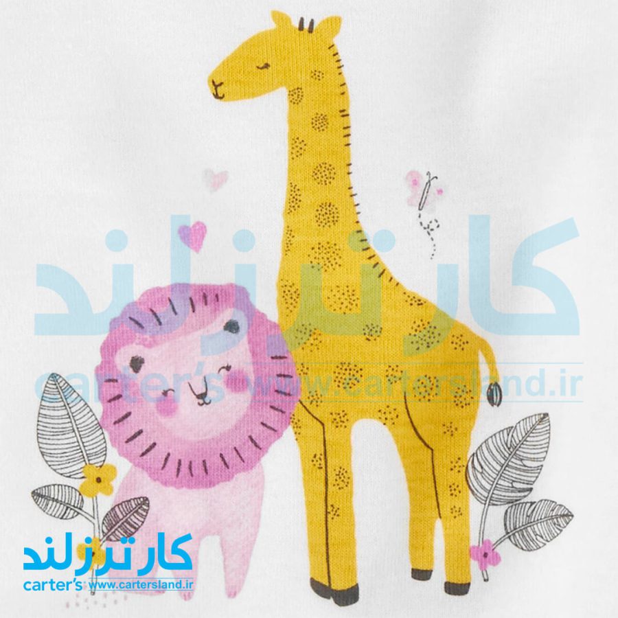 سه تکه دخترانه کارترز کد 2481