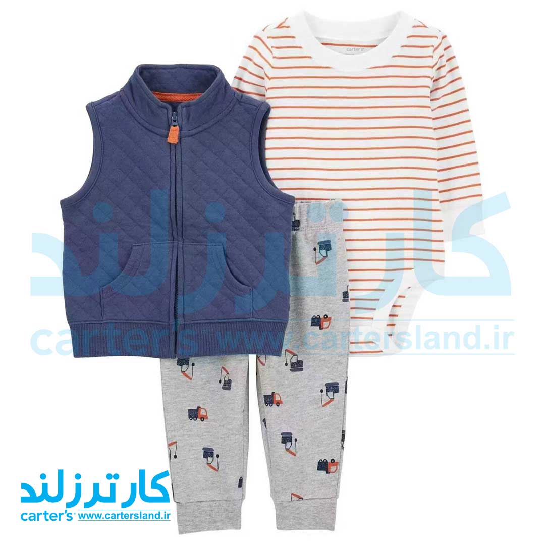 سه تکه پسرانه کارترز کد 2543