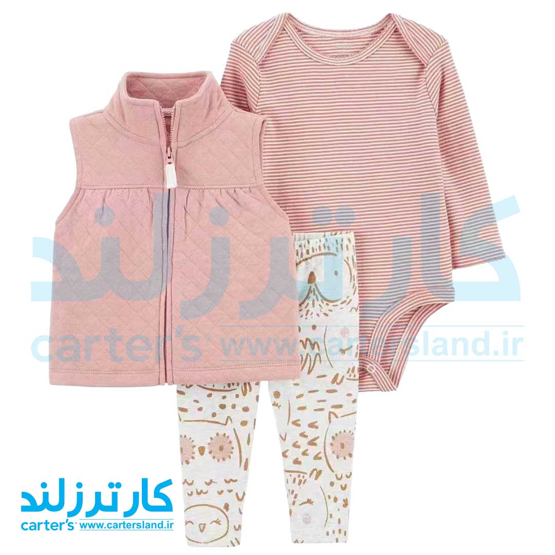 سه تکه دخترانه کارترز کد 2544