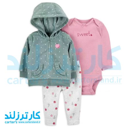 سه تکه دخترانه کارترز کد 2522