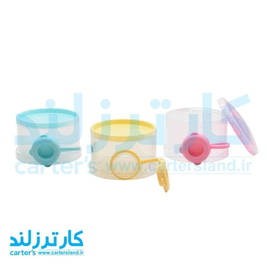ظرف 3 طبقه نگهدارنده غذا و شیرخشک کودک رووکو کد 18