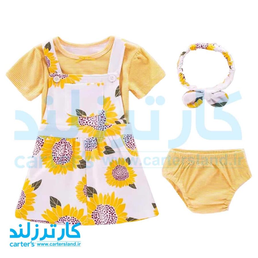 چهار تکه دخترانه کارترز کد 2070